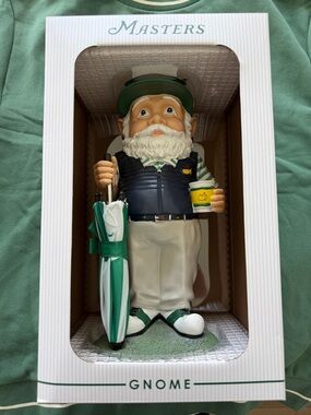 Masters Golf Gnome in Green, White and Navy